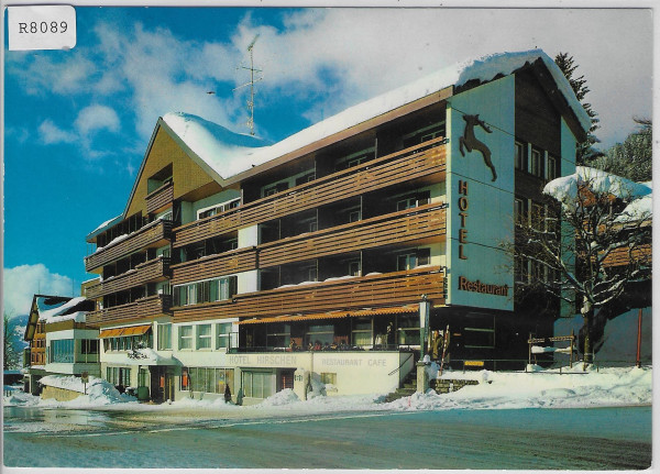Wildhaus - Hotel Hirschen im Winter en hiver