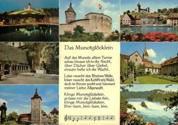 Das Munotglöcklein, Schaffhausen Vorderseite