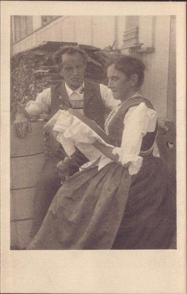 Appenzeller Volksleben Vorderseite
