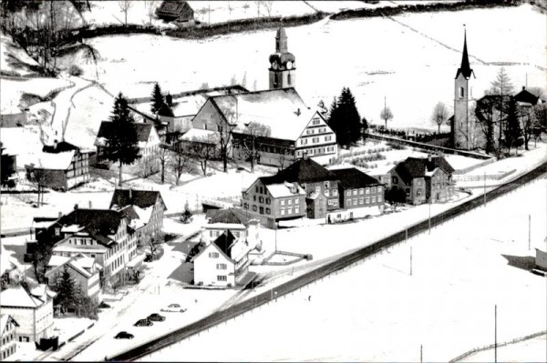 Alt St. Johann, Flugaufnahme Vorderseite