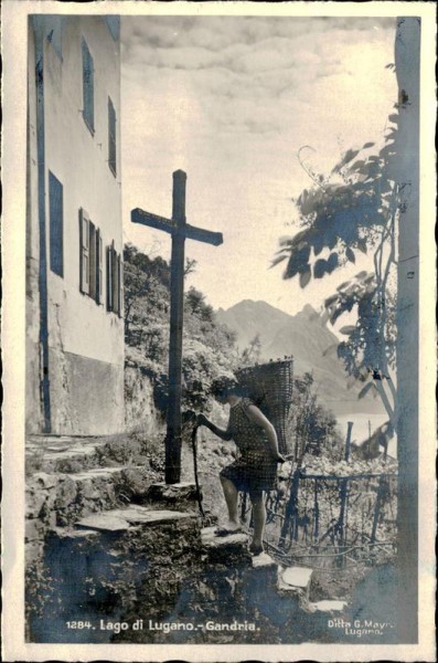 Lago di Lugano/Gandria Vorderseite