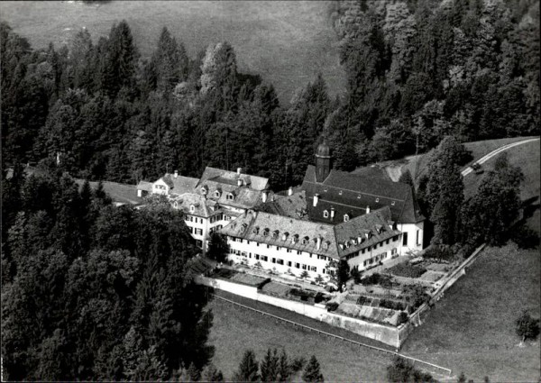 Niederteufen, Kloster Wonnenstein, Flugaufnahme Vorderseite