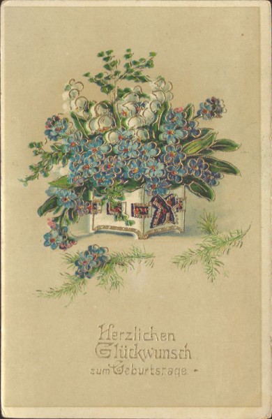 Herzlichen Glückwunsch zum Geburtstage