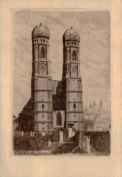 München, Frauenkirche Vorderseite