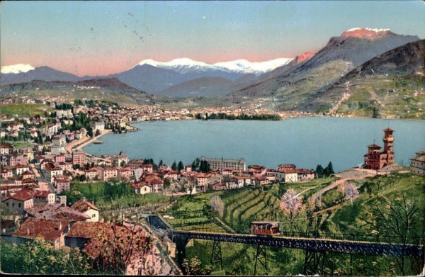 Lugano e funicolare Vorderseite