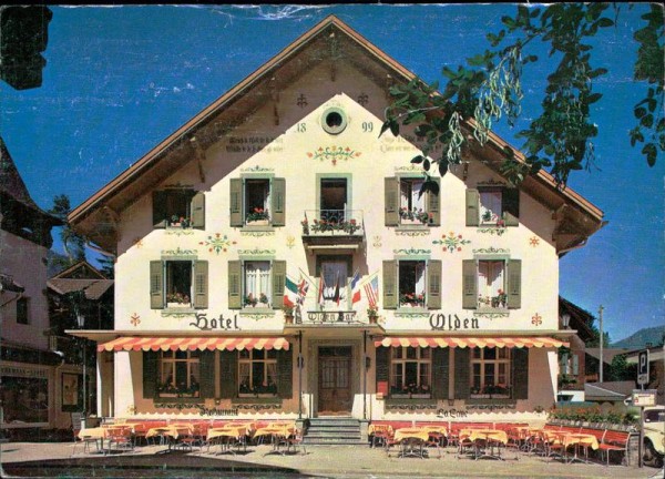 Hotel Olden, Gstaad Vorderseite