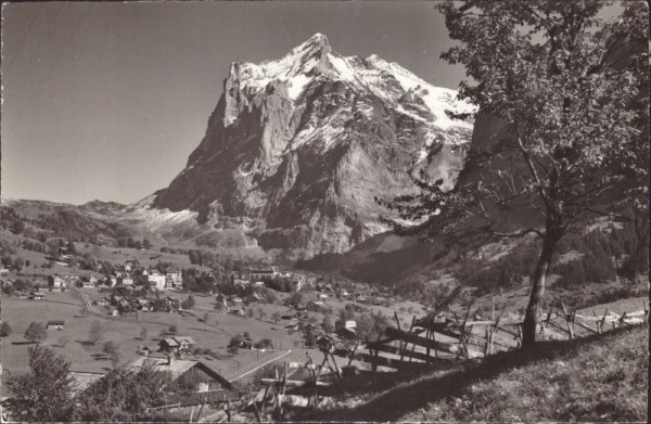 Grindelwald mit Wetterhorn (3701 m)