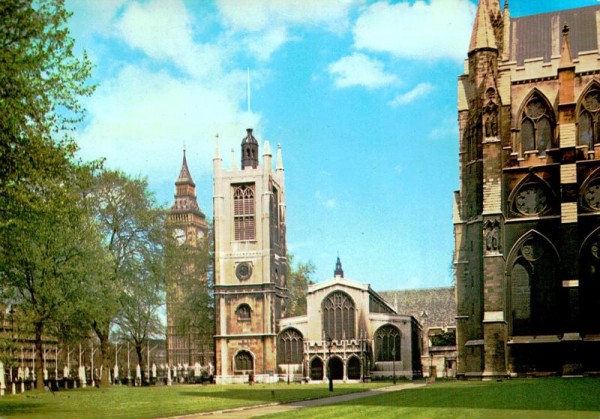 Westminister, Parlament Square and St.Margaret Vorderseite