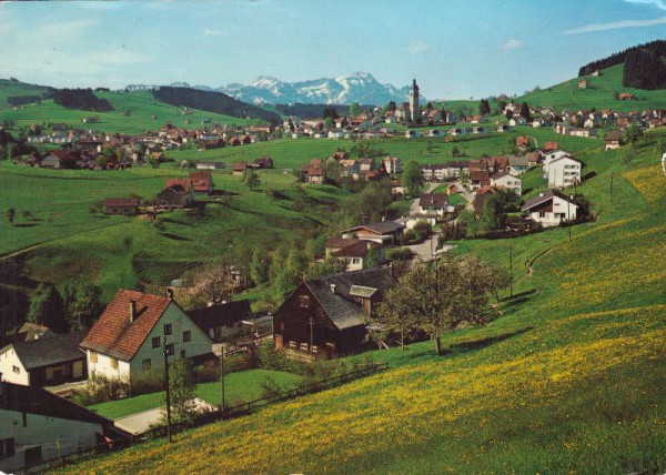 Speicher mit Säntis 2504 m