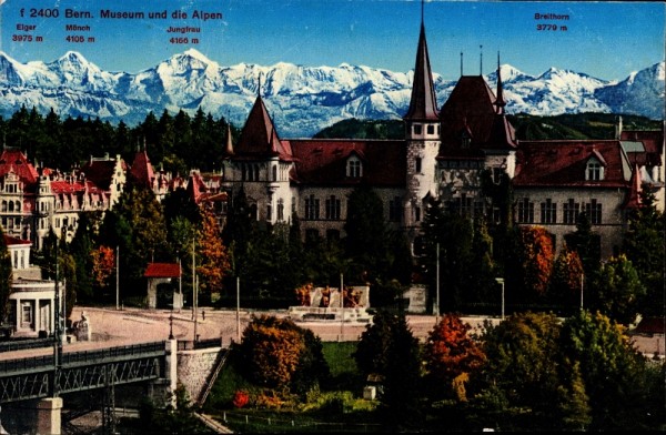 Museum und die Alpen, Bern. 1932