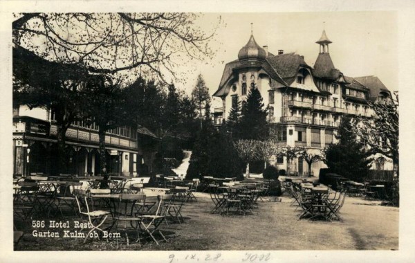 Garten Kulm ob Bern Vorderseite