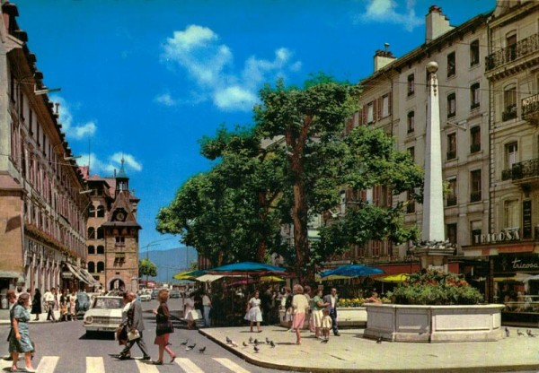 Genf, Molard Platz Vorderseite