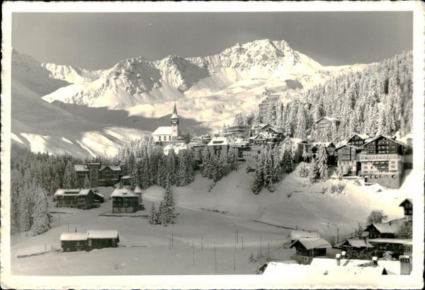 Arosa mit Tschirpen. Vorderseite