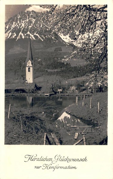 Herzlichen Glückwunsch zur Konfirmation Vorderseite