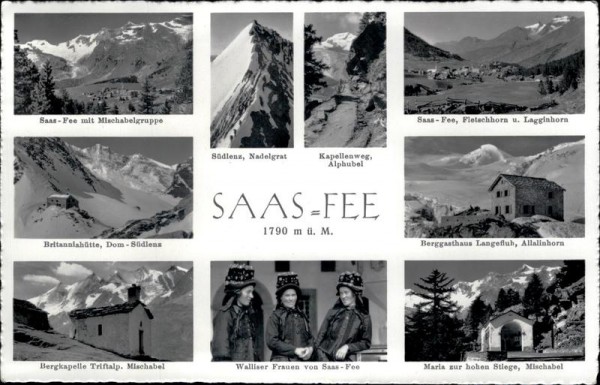 Saas-Fee Vorderseite