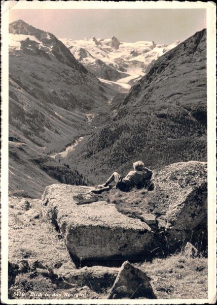 Blick in das Rosegtal Vorderseite