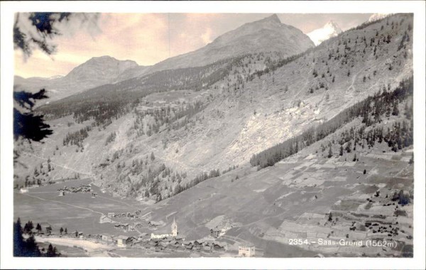 Saas-Grund Vorderseite