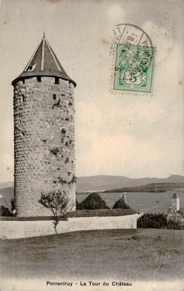 Porrentruy, La Tour du Chateau Vorderseite