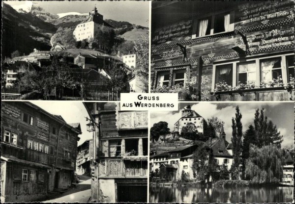 Gruss aus Werdenberg Vorderseite