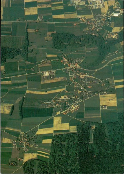 Remetschwil, Flugaufnahme Vorderseite