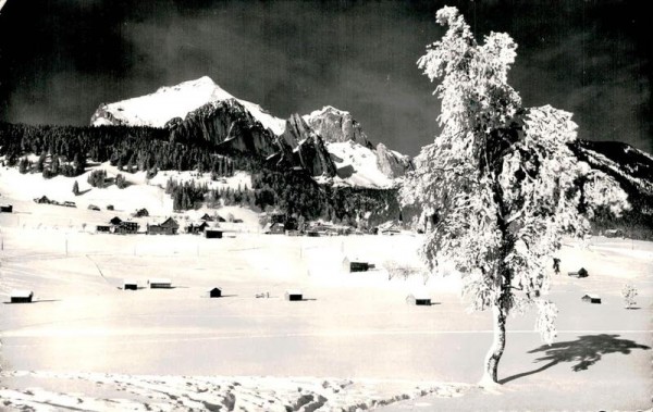 Wildhaus mit Schafberg Vorderseite