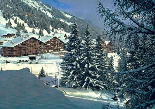 Station d Anzere Valais Vorderseite