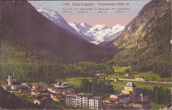 Ober - Engadin - Pontresina. 1925