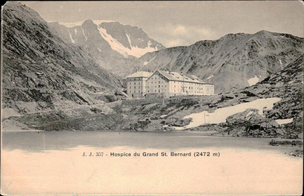 Grosser Sankt Bernhard Vorderseite