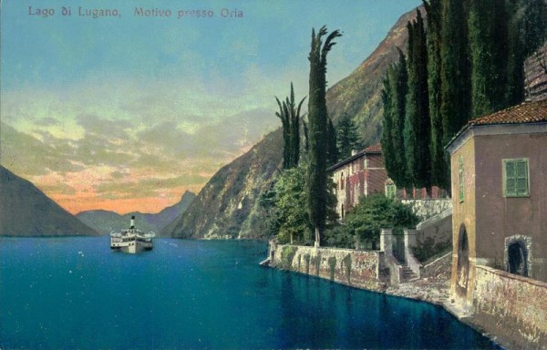 Oria, Lago di Lugano Vorderseite