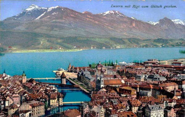 Luzern und Rigi Vorderseite