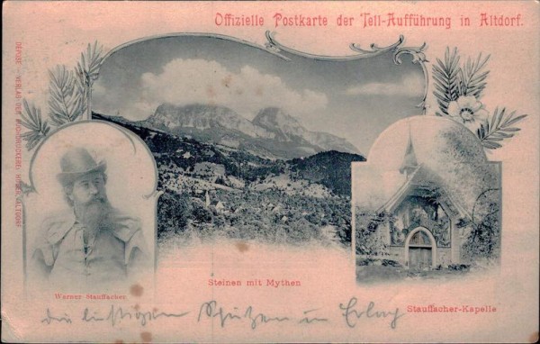 Tell-Aufführung, Altdorf Vorderseite