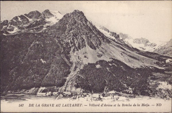 la grave au Lautaret, la Meije