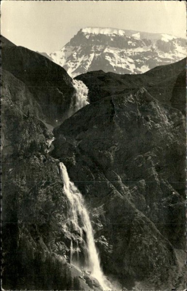 Adelboden, Entschligfälle, Wildstrubel Vorderseite