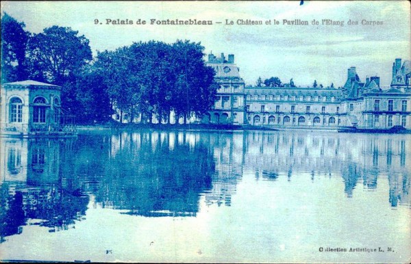 Schloss Fontainebleau Vorderseite