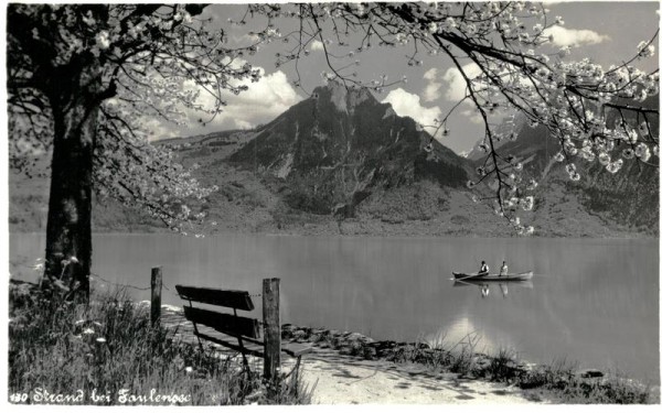 Strand bei Faulensee Vorderseite