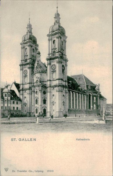 Stiftskirche St. Gallen Vorderseite