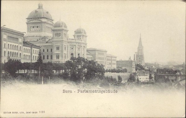 Bern - Parlamentsgebäude Vorderseite