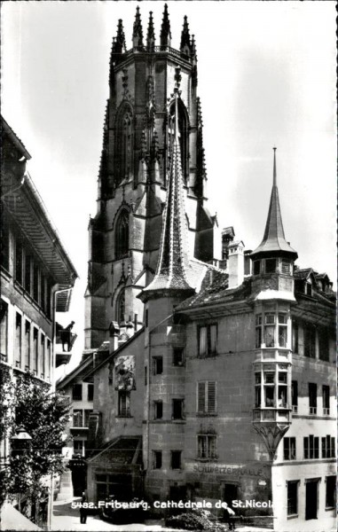 Fribourg. Cathédrale de St.Nicolas Vorderseite