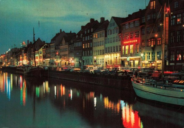 Kobenhaven, Nyhavn Vorderseite