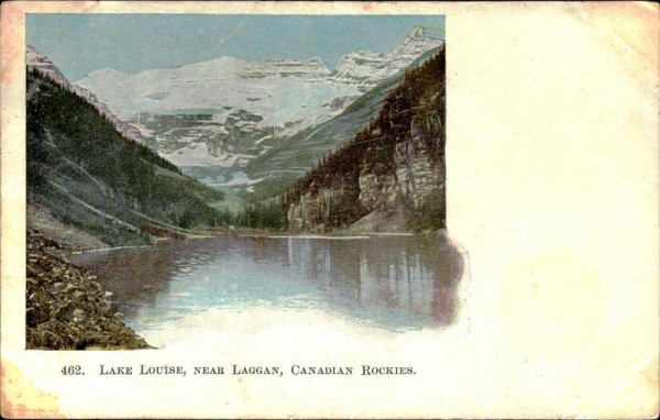 Lake Lousie, Near Laggan, Canadian Rockies Vorderseite