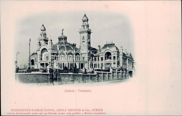 Zürich - Tonhalle Vorderseite