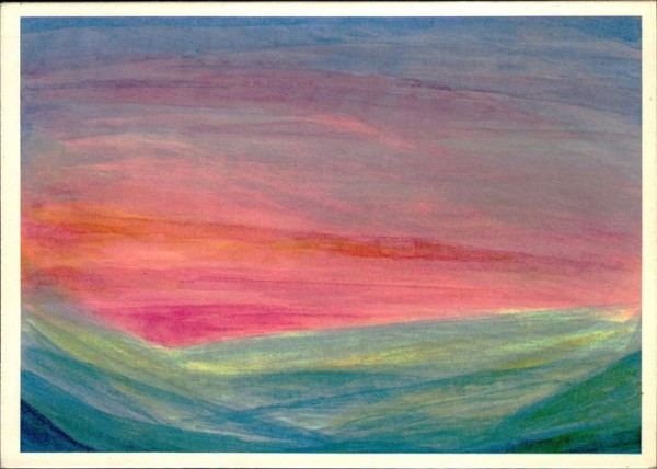 Landschaftsstimmung, Rudolf Steiner-Schule Bern Vorderseite