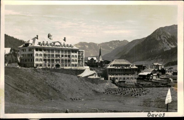 Krankenhaus-Davos Vorderseite