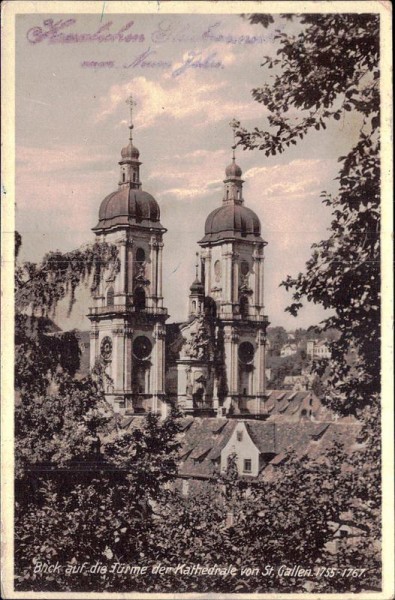 St. Gallen, Kathedrale Vorderseite
