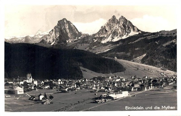Einsiedeln und die Mythen Vorderseite