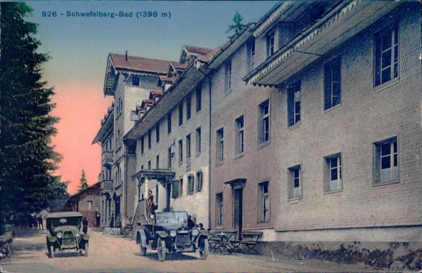 Schwefelberg-Bad, Rüschegg Vorderseite