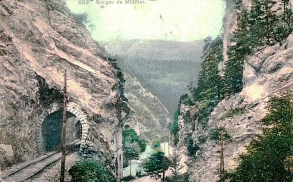 Gorges de Moutier Vorderseite