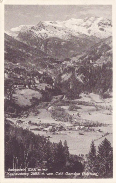 Badgastein mit Radhausberg