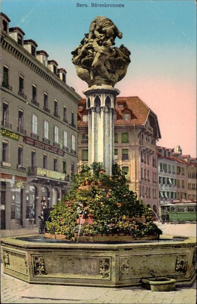 Bern, Bärenbrunnen Vorderseite