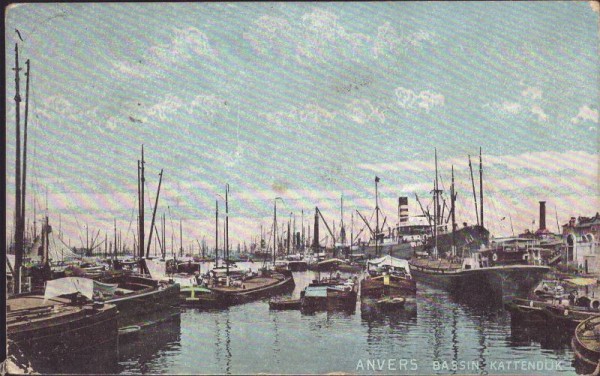 Antwerpen, Anvers, Bassin Kattendijk